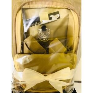 Wine carrier insulated Metro Two Bottle Tote bag waterproof polyester gift set